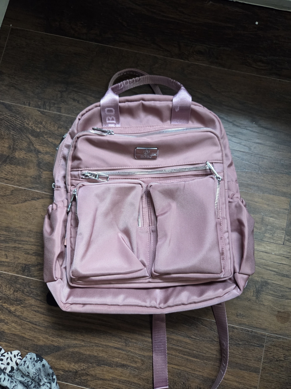 Rose Pink Men's Backpack - Unbranded